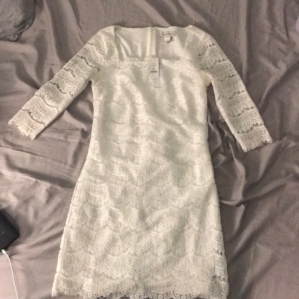 White Lace Dress NWT